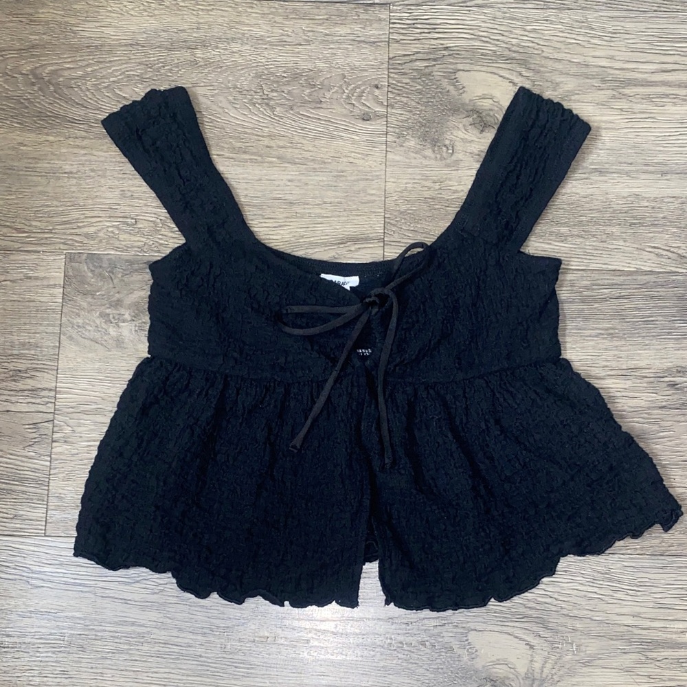 GARAGE Black Women's Top